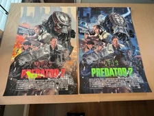 Mondo Style Print Burgos Predator 2 Limited Edition Matching # set 34 Reg + Var