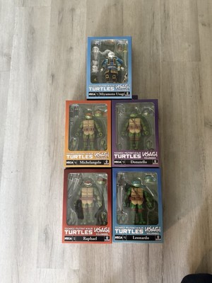 NECA Teenage Mutant Ninja Turtles Usagi Yojimbo 7-inch COMPLETE SET! MINT TMNT