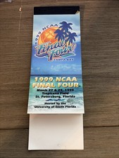 1999 NCAA FINAL FOUR Championship Ticket Stub Booklet UCONN HUSKIES VS DUKE RIP