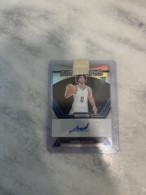 Panini 2024-25 Prizm Draft Picks Jared McCain Duke Auto RC #DPA-JMC