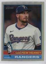 2025 Topps Heritage Chrome Refractor Andrew Heaney #55 0h99