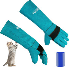 Animal Handling Glove anti Scratch Protective Gloves for Training Dogs Cat Bird