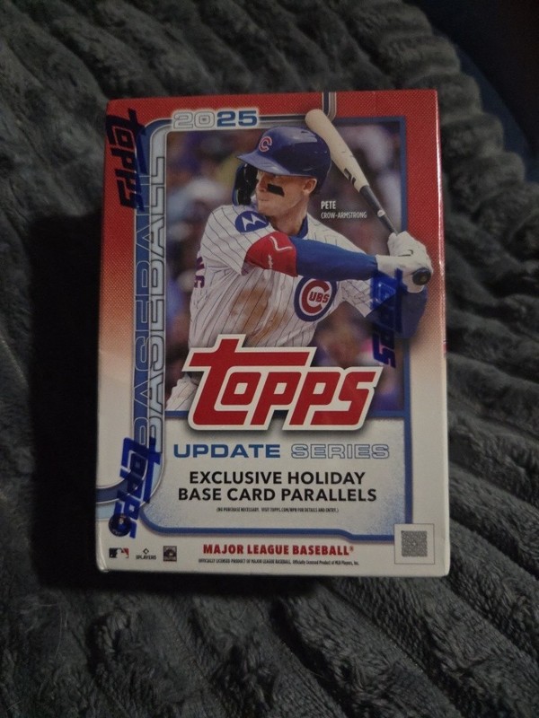 2025 Topps Update Series Baseball Blaster Box Exclusive Holiday Parallels Sealed
