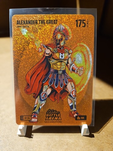 Bo Jackson Battle Arena Alexander The Great Orange Fire Icon 175 Power