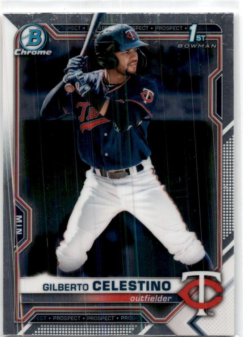 2021 Bowman Chrome BASEBALL Prospects Gilberto Celestino #BCP-232