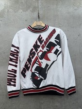 Paul Tracy IndyCar Racing Sweatshirt Black Sz L Pullover Crewneck Vintage 90s