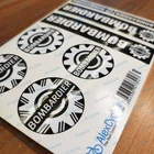 Bombardier White Sea Doo 2" Laminated High Quality Decals Stickers Motor BRP