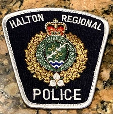 Halton Ontario ONT Canada Regional Police Uniform Patch Canadian Patches Sheriff