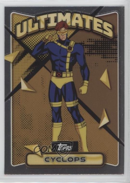 2025 Topps Finest X-Men '97 Rare Gold Cyclops #78 1h1