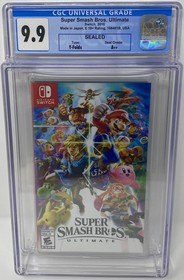 CGC Graded Super Smash Bros. Ultimate NEW Switch (1022752002, 9.9 A++)