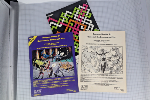 Vintage Lot TSR Dungeons & Dragons Manuals, Modules, Campaign Guides - Picture 4 of 7