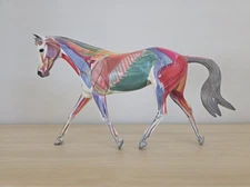 Breyer Traditional Model Horse ANATOMY IN MOTION #1228 Muscular Strapless RARE