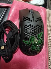 Glorious Model O Wired Gaming Mouse Black Honeycomb Shell Lightweight 6 Buttons