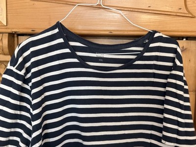 Kiabi T-Shirt im  Saint James style   Schwarz-Weiss gestreift 2XL | TOP