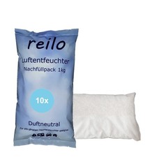 10x 1kg reilo Luftentfeuchter Nachf&uuml;llpack im Vliesbeutel, f&uuml;r Raumentfeuchter
