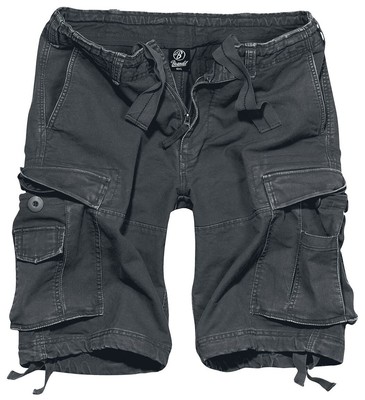 Brandit Short Herren Vintage Shorts anthrazit Casual Wear, Festival, Rockwear