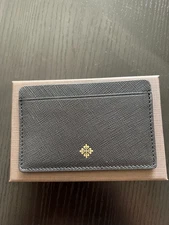 PATEK PHILIPPE CARDHOLDER CARD HOLDER  WALLET BLACK BRAND NEW MADE IN ITALY 