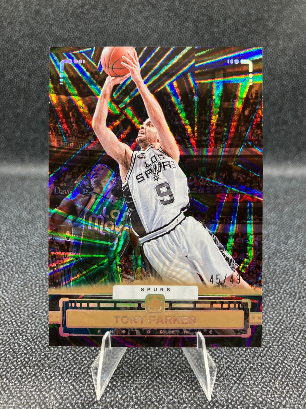 2023 Panini Photogenic - #134 Tony Parker - Wedges /49
