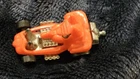 Vintage Mattel "HOT WHEELS" (Zowees) Orange Die Cast Toy Car (1970s)