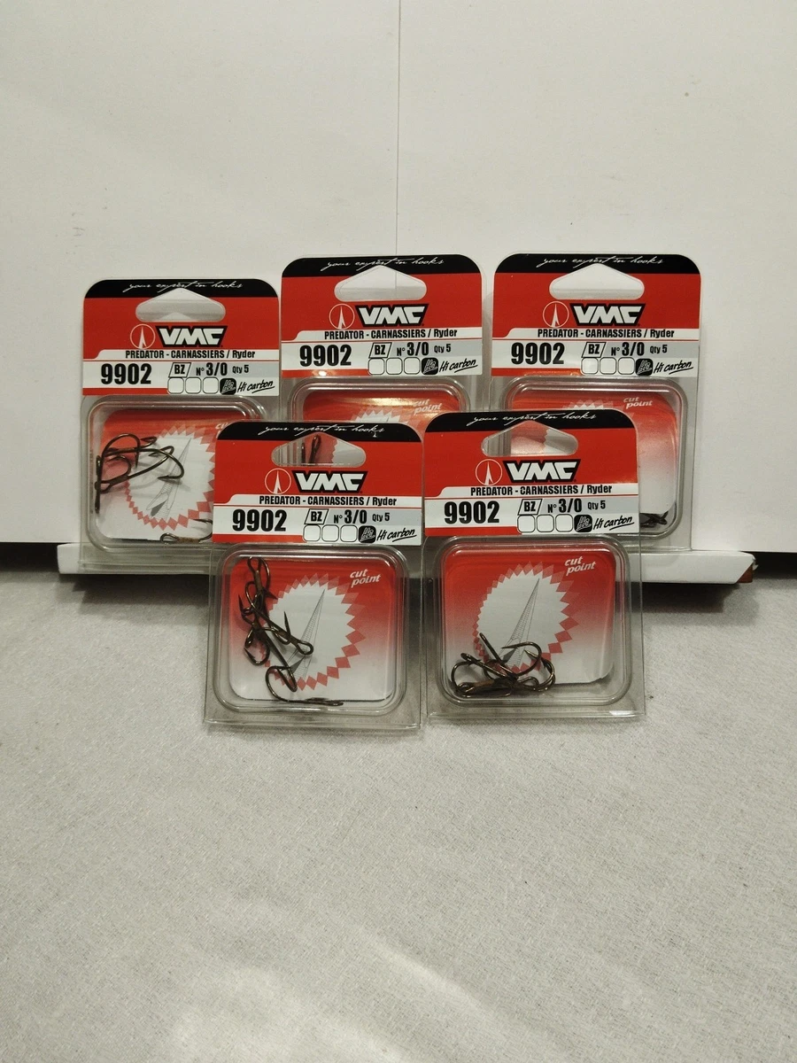 Lot De 20 Têtes Plombées 13g – Hameçons 3/0 Bronze, Qualité Eagle Claw USA (neuf)