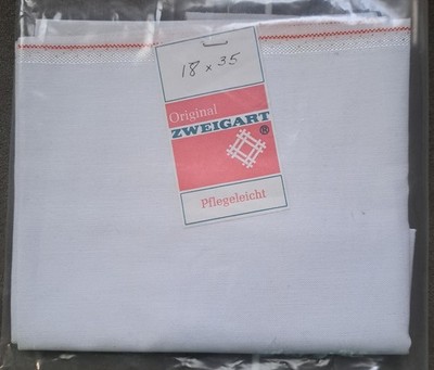 Zweigart Pflegeleicht 45-50 count White Linen