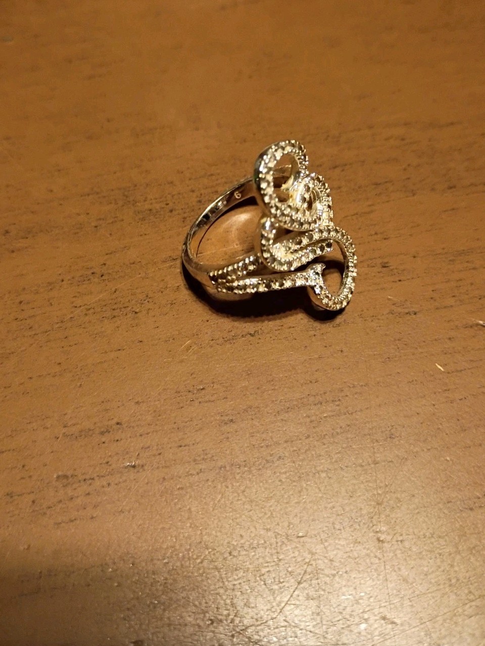 NVC Silvertone Ring - image 2