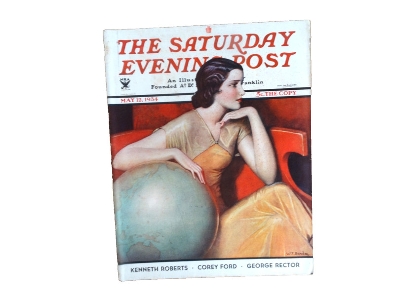 The Saturday Evening Post – May 12, 1934 – A Contemplative Beauty 