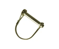Snap Safety Pin Round Two Wire 3/8 x 1-1/2 Steel ZY (15 Pieces)