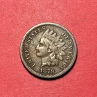 (1) Beautiful Toned Antique 1879 Indian Head Cent/Penny CHOICE F-FINE