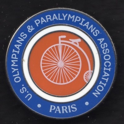 PARIS 2024 PARALYMPIC GAMES. NOC PIN. US OLYMPIANS & PARALYMPIANS ASSOCIATION