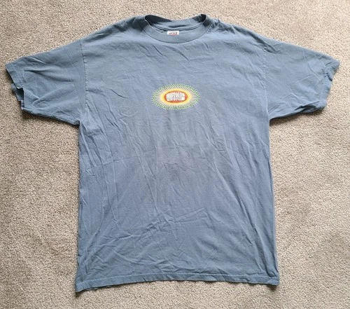 Vintage WHFS 99.1 FM Fall Festival 1999 Shirt Mens XL Blue C 1990s vintage concert t-shirt, vintage, size XL, single stitch, B+ condition