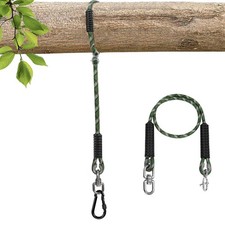 7.25ft 87" Heavy Duty Tree Swing Rope Hammock,Tree Swings Hanging Strap,Adju...