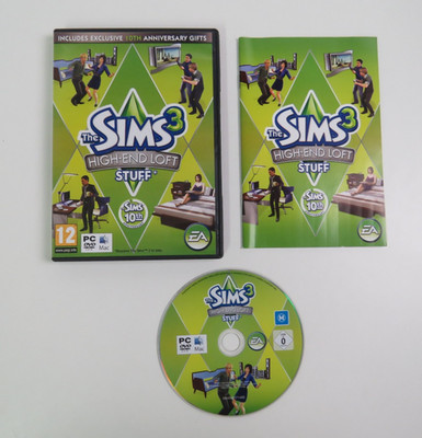 The Sims 3 High-End Loft Stuff - PC - OVP - CIB - Komplett - Top !