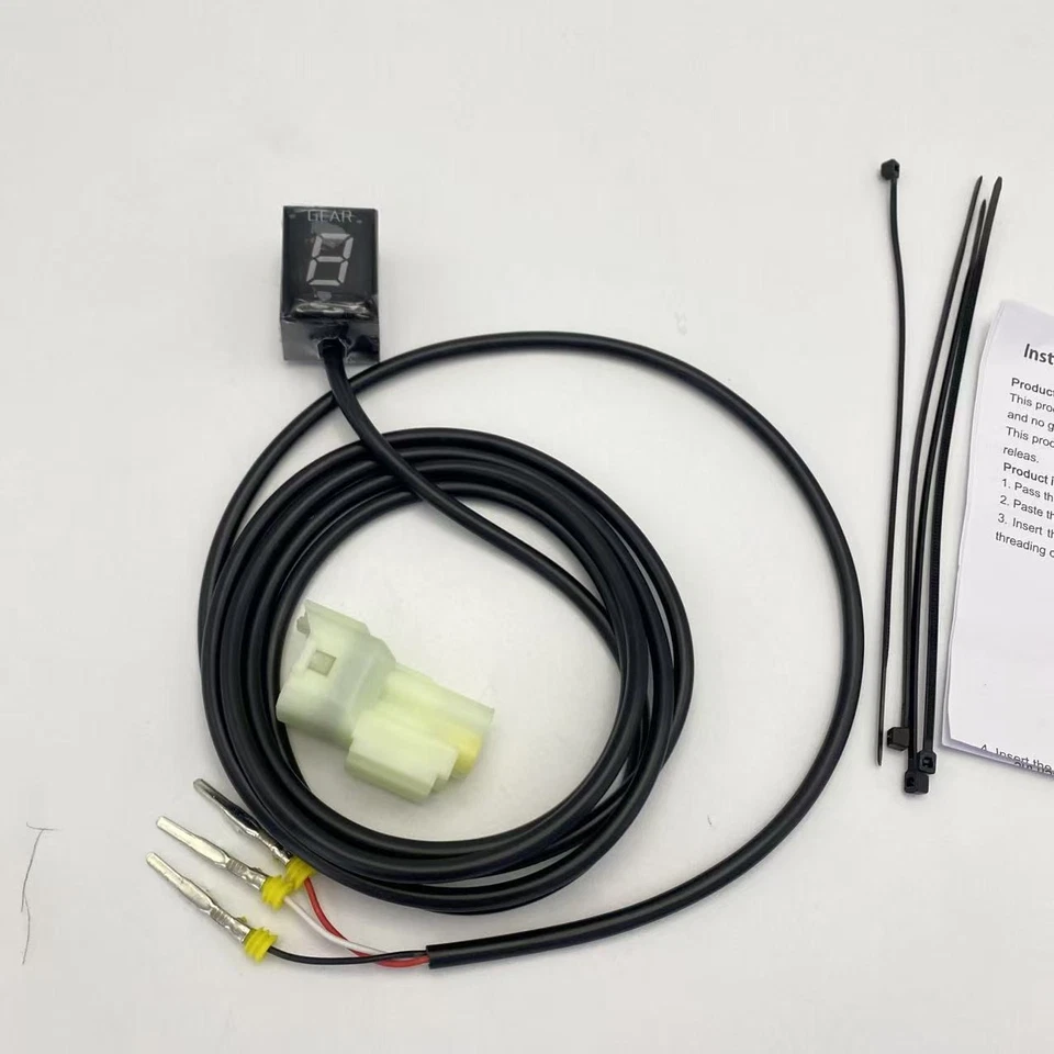 Motorcycle Gear Indicator Red LED For Honda CBR600RR CBR600F CBR929RR CBR1000RR - Image 4 of 4