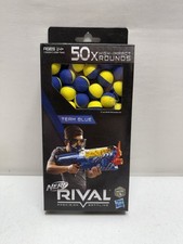 Nerf Balls Blue Rival Precision Battling Official High Impact Rounds 50X Rounds