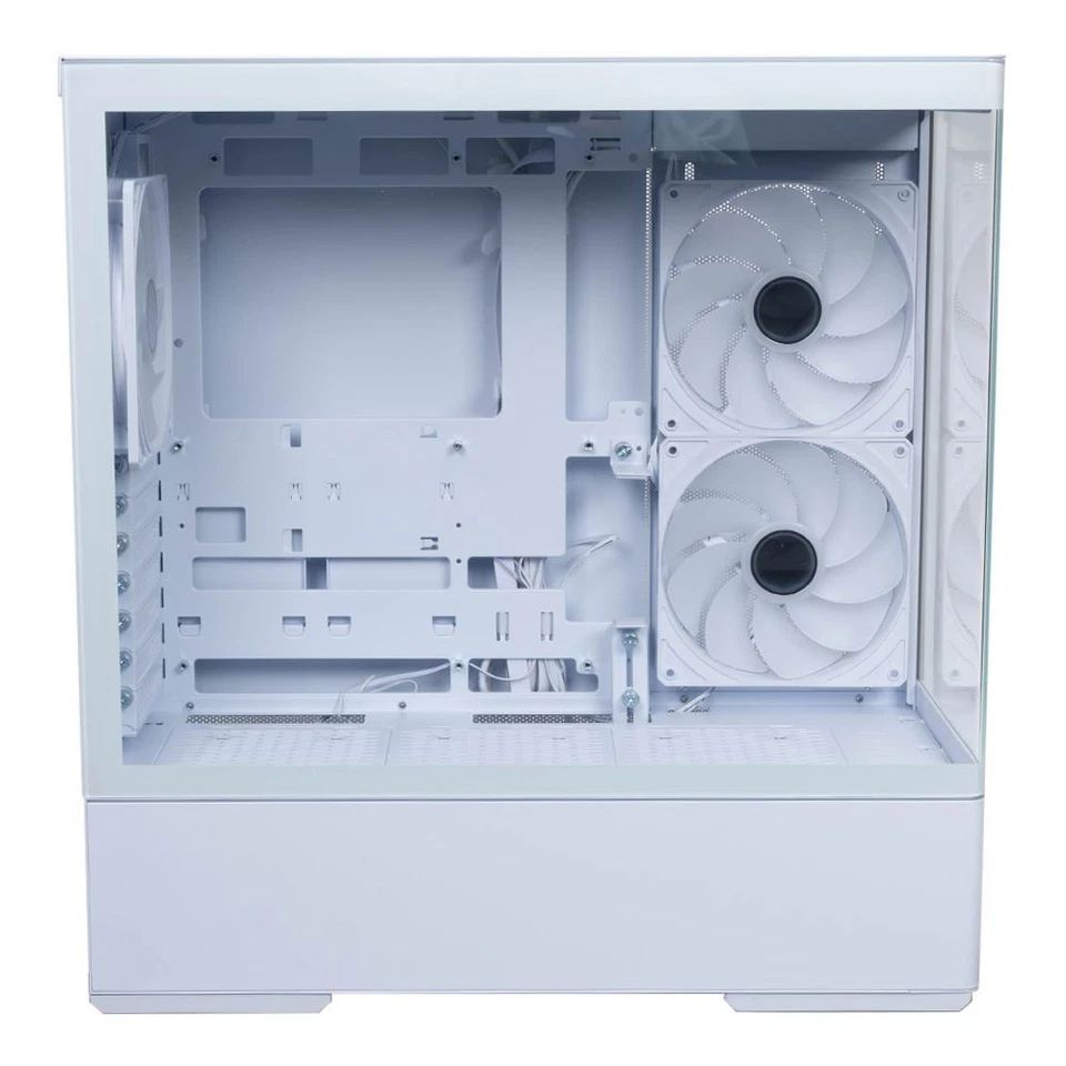 Lian Li CG237 Tempered Glass ATX Mid-Tower Computer Case - White - Image 3 of 4