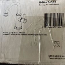 Delta Traditional 1.5 GPM Cold Only Water Dispenser Beverage Faucet 1960-KS-DST