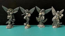 Ridolfi Rawcliffe Pewter Winter Fairy Faeries Angels Four Seasons Art Figurines