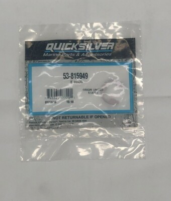 Quicksilver Mercury Marine E-Ring 53-815949 OEM