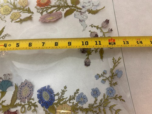 Dorothy Thorpe - California Spring Flowers - 12.5" Square Platter Plate - Picture 4 of 5