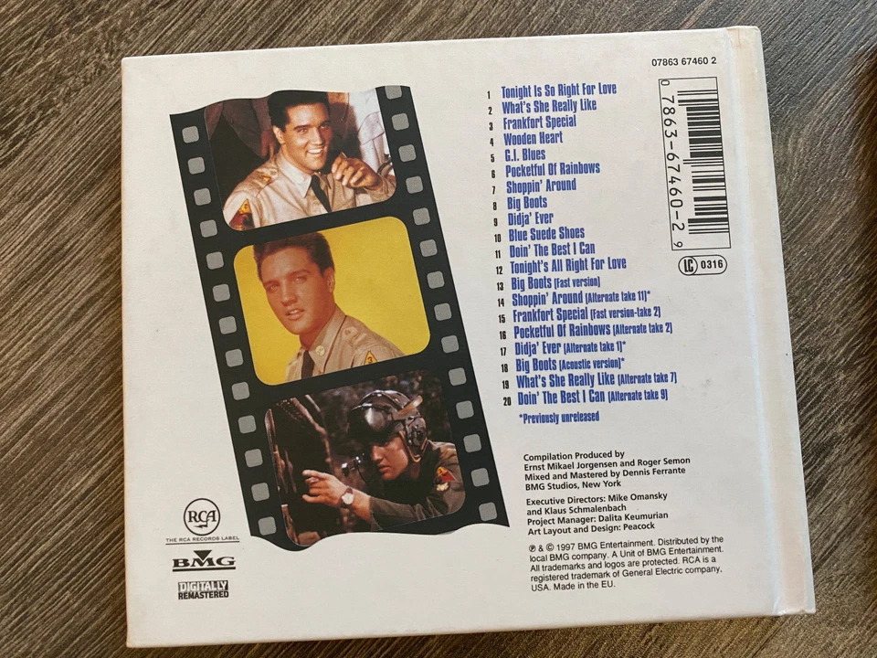 Elvis Presley G.I. Blues * Collector's Edition CD * sehr schön / very nice - Bild 2 von 3