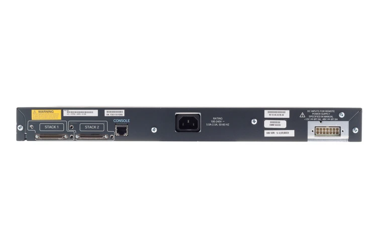CISCO WS-C3750-24PS-S 24-Port 10/100 POE Layer 3 Switch ios-12.2-tar 3750-24PS-S - Image 4 of 4