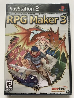 RPG Maker 3 (Sony PlayStation 2, 2004) SEALED