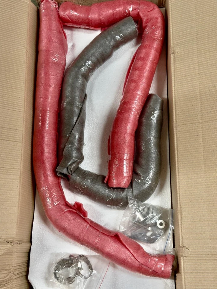 SHORT SHOOTER DRAG PIPES FOR SOFTAIL 86-03 CHROME BIG GROWL CUSTOM 2 1/4" - Image 4 of 4