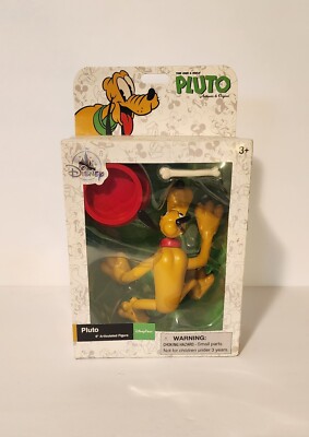 Disney Parks Exclusive 6'' Articulated Figure Pluto NEW NIB RARE