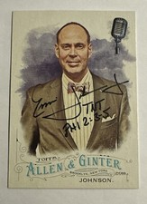 Autograph 2016 Topps Allen & Ginter Ernie Johnson Signed Trading Card #203 TNT