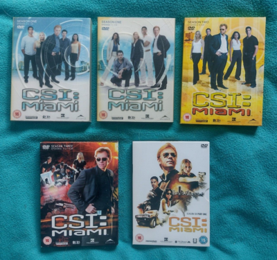 DVD CSI: Miami DVD ボックスセット SEASON1〜3