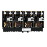 Modulverteiler Pumpengruppe 4-Fach 4X Gemischter Heizkreis Heizkreisset 3 Wege