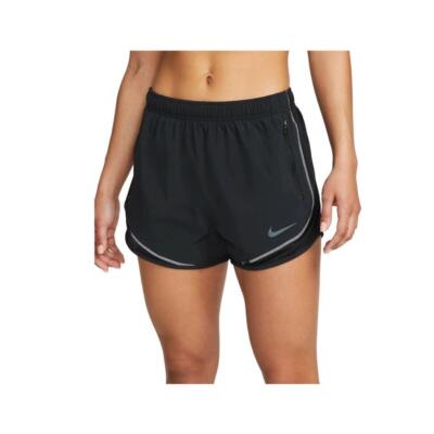 New Nike Women's Dri-FIT Division Tempo Luxe Short Black Medium Size
