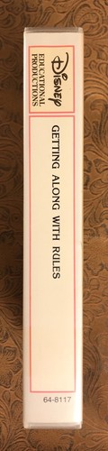 Disney Educational Productions: Getting Along With Rules VHS 1990 Walt Disney - Picture 2 of 4